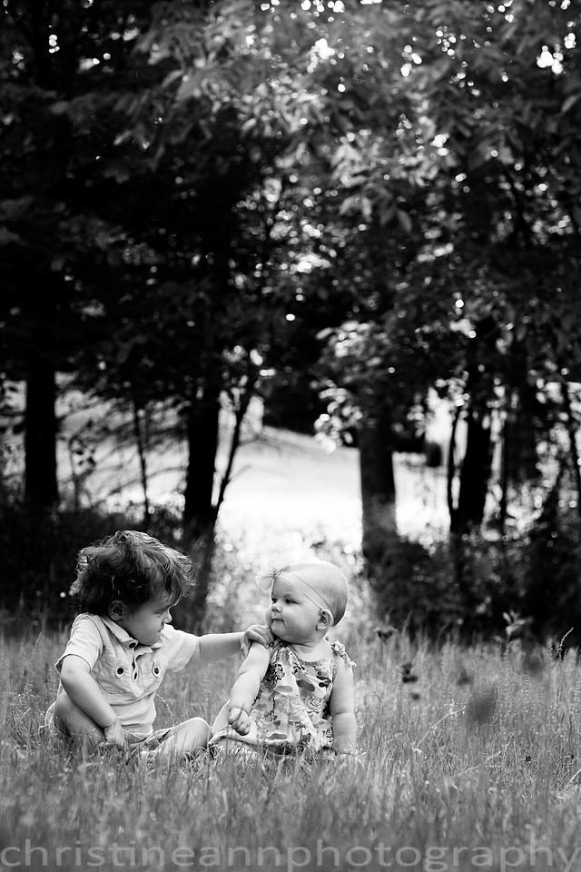 Children and Family Portrait Photography During Golden Hour in Duluth MN.