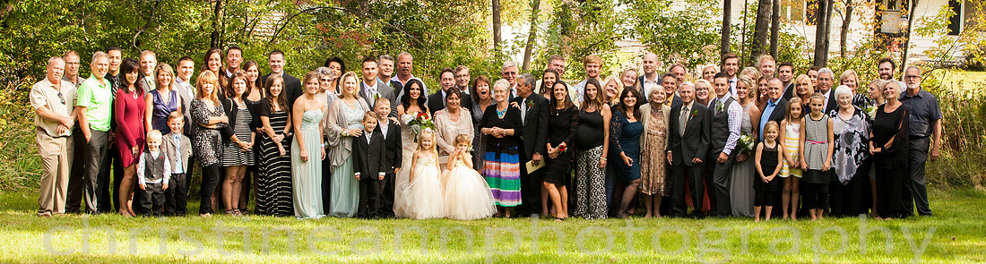 Duluth MN wedding at Womans Club near North Shore Lake Superior with red and white colors.