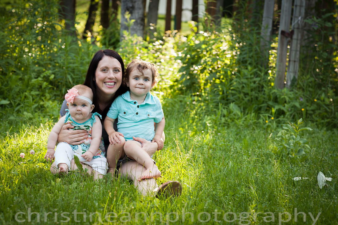 Children and Family Portrait Photography During Golden Hour in Duluth MN.