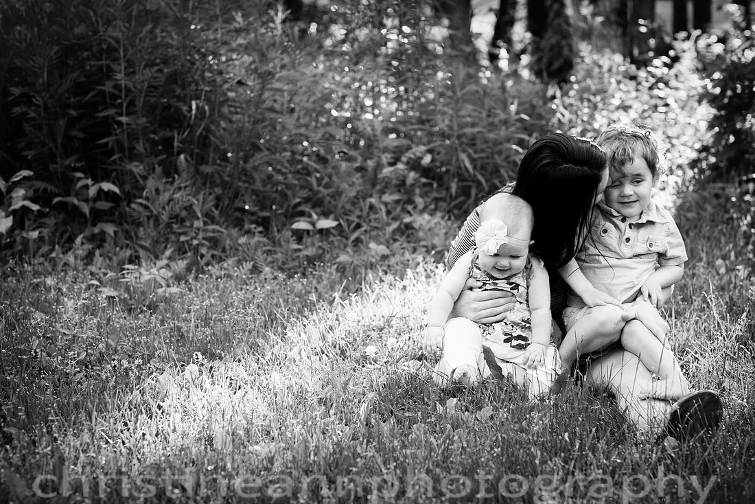 Children and Family Portrait Photography During Golden Hour in Duluth MN.