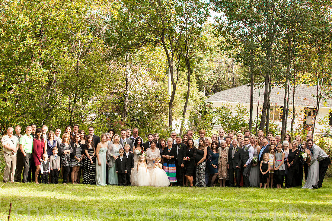 Duluth MN wedding at Womans Club near North Shore Lake Superior with red and white colors.