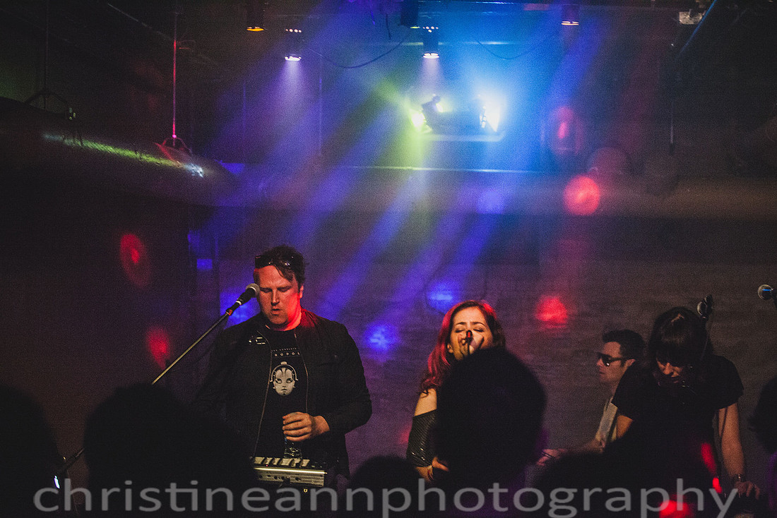 Duluth MN band Electric Witch Freezepop Dance Assault Electro show in Minneapolis MN at Nether Bar Mill City Nights