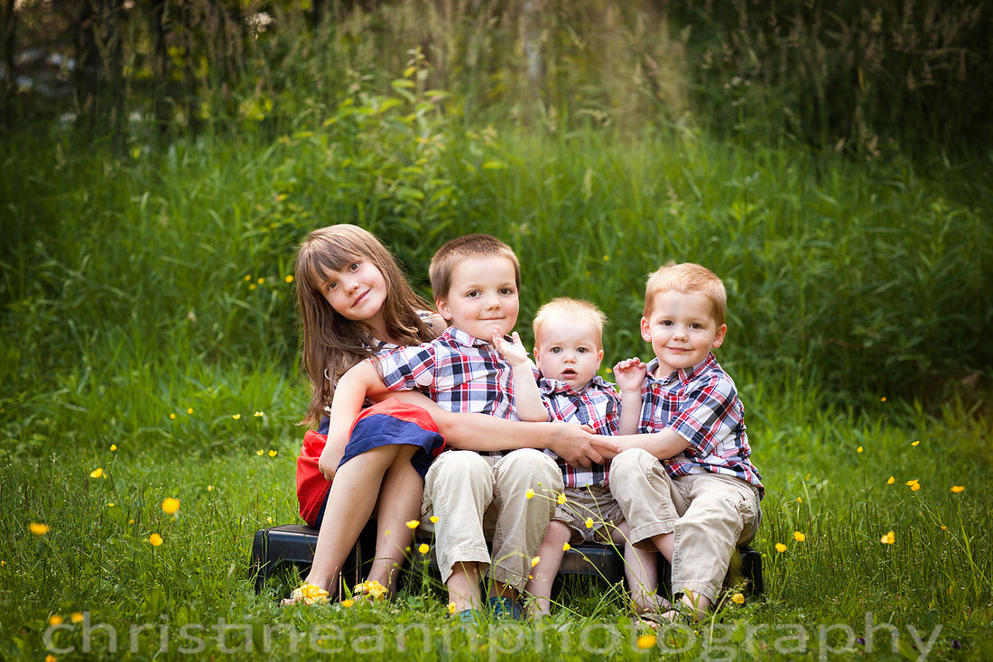 Children siblings family photography session in Duluth MN.