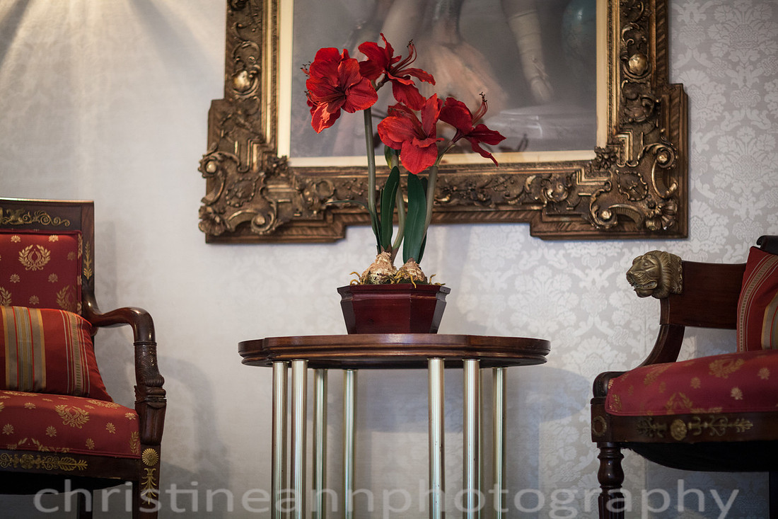 Duluth MN wedding at Womans Club near North Shore Lake Superior with red and white colors.