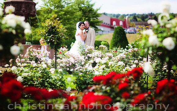 Duluth MN Wedding Leif Erickson Rose Garden